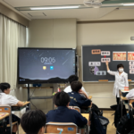 中学校での⼝腔衛⽣指導